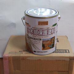ニッペホーム　水性木部保護塗料　（色）ライトオーク　1・6リットル