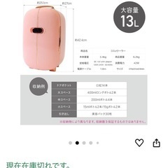 コスメクーラー　新品未使用の画像