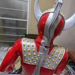 値下げしました。超ビッグ　ウルトラマンタロウソフビの画像