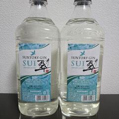 翠 ジン 1.8リットル 2本セット 1本だけでもＯＫ