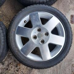 軽自動車用 15インチタイヤ 165.50.15 ホイールセット の画像
