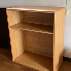 無印良品 オーク材 シェルフ 本棚 