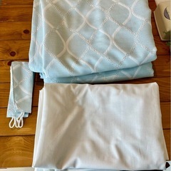 ニトリ　カーテン　レースカーテン付きの画像