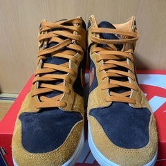 NIKE DUNK dark curry 28.5cmの画像