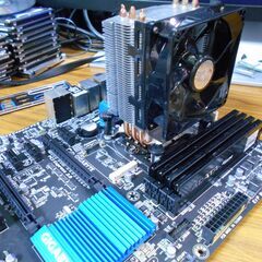 LGA1155 マザーボード CPU i7-3770 メモリ16GB CPUクーラー付き セット ①の画像