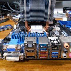 LGA1155 マザーボード CPU i7-3770 メモリ16GB CPUクーラー付き セット ①の画像