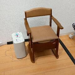 0601-114 安寿　シャワートイレ自立６型R ポータブルトイレ