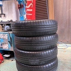 爆安‼️中古タイヤ4本 165/60R15 ダンロップ EC30...