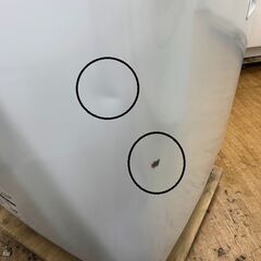 地域限定送料無料　美品【 SHARP 】シャープ 洗濯6.5㎏/乾燥3.5㎏ 洗濯乾燥機 抗菌穴なし槽 高濃度洗浄 ガンコつけおき ほぐし運転 ES-TX6Hの画像