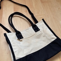 イニシャルA2wayトートバッグの画像