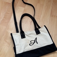 イニシャルA2wayトートバッグ