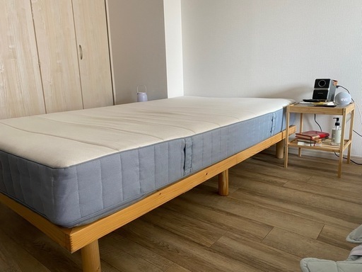 IKEA ベッドマットレス セミダブル