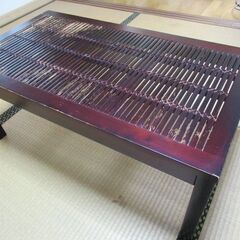 夏に！竹のローテーブル