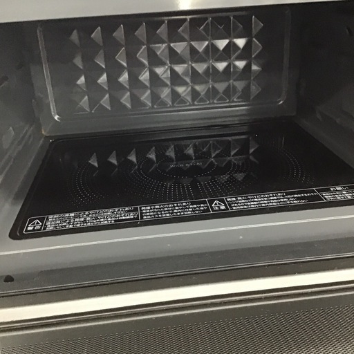 #F-1【ご来店頂ける方限定】TOSHIBAのフラット電子レンジです