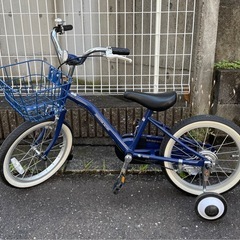 サイクルベースあさひ　自転車　(補助輪付き)16インチ