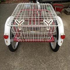大人用三輪車の画像