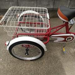 大人用三輪車の画像