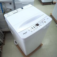 洗濯機　5.5㎏　ハイセンス　HW-E5503　リユース品