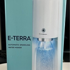 【新品・未開封品】sodastream E-TERRA