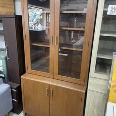 リサイクルショップどりーむ天保山店　No1873 食器棚　事務棚...