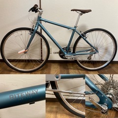 未使用品 美車！RITEWAY ライトウェイ SHEPHERDCITY シェファードシティ ちいさめクロスバイク  の画像