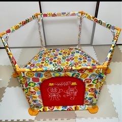 美品☆アンパンマン サークル ボールプール☆
