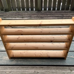 【ハンドメイド】小棚(トミカを置いていました)の画像