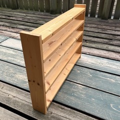 【ハンドメイド】小棚(トミカを置いていました)の画像