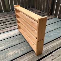 【ハンドメイド】小棚(トミカを置いていました)の画像