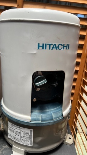 日立浅深両用井戸ポンプ（CT−P250S）インバータ−良品