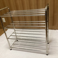 ステンレスラック4段 幅60x高65x奥27