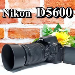 【全国送料無料】 Nikon D5600✨Wi-Fi転送 高画質...