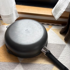【炒め鍋☆取手付き☆注ぎ口☆サーモス】の画像