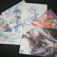 雪ミク SNOWMIKU 一番くじ イラストボード
