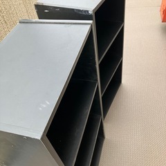 無料【本日お引き取り優先】カラーボックス2個セットの画像