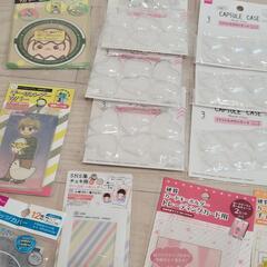 ⑪ 手芸用品　推し活 グッズ　ハンドメイド　キーホルダー　チェキ　缶バッチの画像