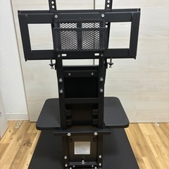 【美品】ニトリ　壁寄せテレビスタンド　WAT ロータイプ　棚ありの画像