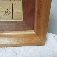 【日本の旅情シリーズ】 「飯豊の秋」 マーケタリー・木目象嵌 No.7 日本の旅情シリーズ】 「飯豊の秋」 マーケタリー・木目象嵌 No.7