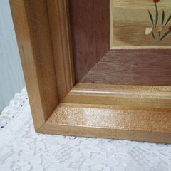 日本の旅情シリーズ】 「飯豊の秋」 マーケタリー・木目象嵌 No.7