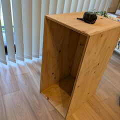 木箱×2個 りんご箱木材　端材　diy
