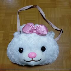 ぬいぐるみバック　うさぎ　ショルダー　白