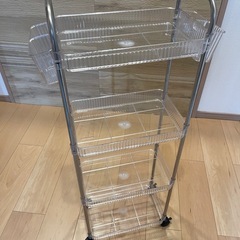 プラスチック製　透明ラック