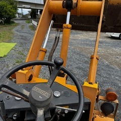 トヨタ ショベルローダ　ディーゼル ホイールローダーJOBFIGHTER8埼玉県「バケットは修理が必要かもしれないため、6万円安くなりますの画像