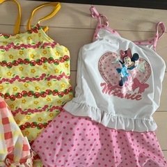 女の子 水着 100㌢　3枚まとめての画像