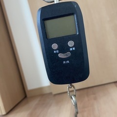体量器と吊り下げ式スケールの画像