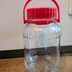 4リットル 調理向けガラス保存容器 ジャー