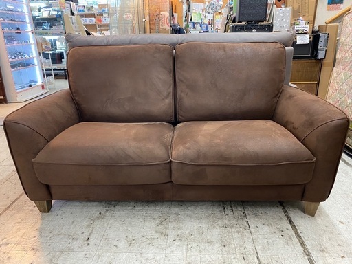 【愛品館 江戸川店 】レザーテックス2Pソファ RELAX FORM（リラックスフォーム）