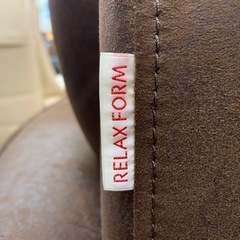 【愛品館 江戸川店 】レザーテックス2Pソファ RELAX FORM（リラックスフォーム）の画像