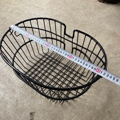 めちゃくちゃ丈夫な鉄製カゴの画像