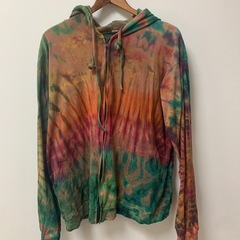 タイダイ染めパーカー
の画像